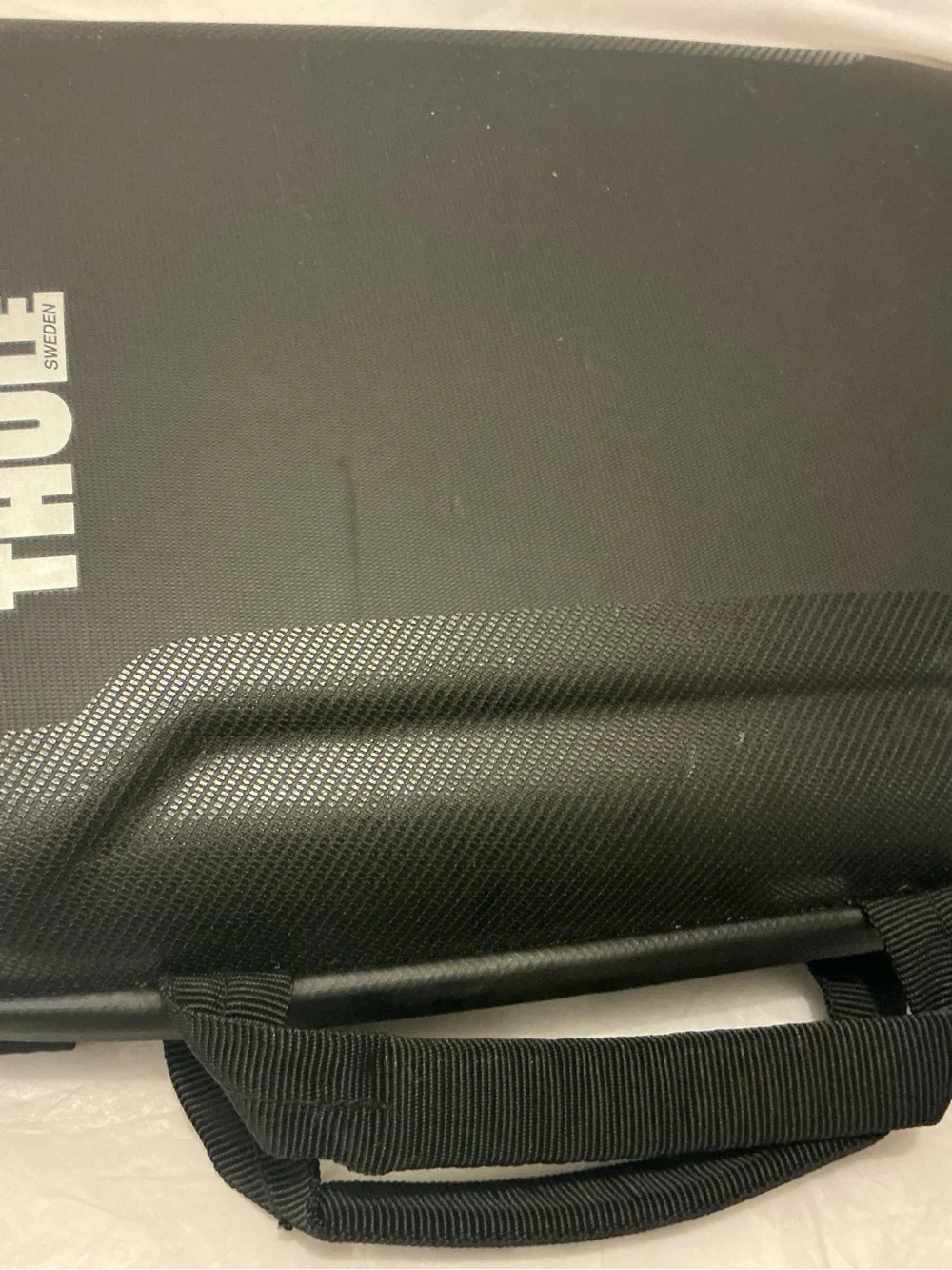 Thule Black Protective Hard Case with Top Handle Sweden Laptop Carrying Case
